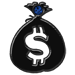 Sapphire game play achievement of a money bag
