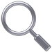 Silver game play achievement of a magnifying glass